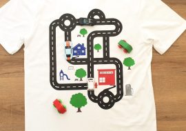 The Best Fathers Day T Shirt! An Interactive Race Car Track Tee