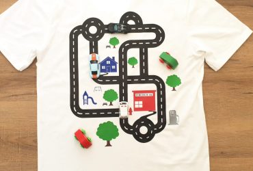 The Best Fathers Day T Shirt! An Interactive Race Car Track Tee