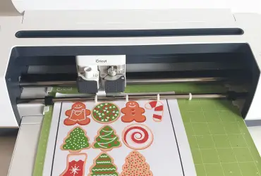 How To Make Stickers With Cricut – A DIY Christmas Cookie Jar