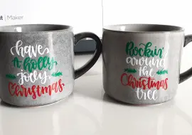 What Is Reverse Weeding For Vinyl & HTV? Cricut Mug Project