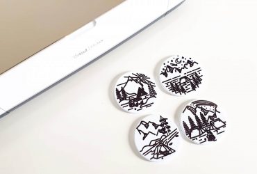 How To Draw With Cricut Infusible Ink Pens And Coaster Blanks!