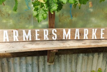 Using Cricut Stencil Vinyl To Make A Farmhouse Sign