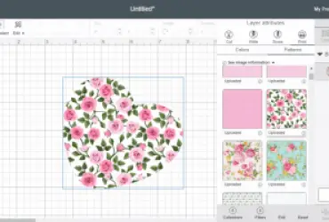 Cricut Patterns: How To Upload & Use Them!
